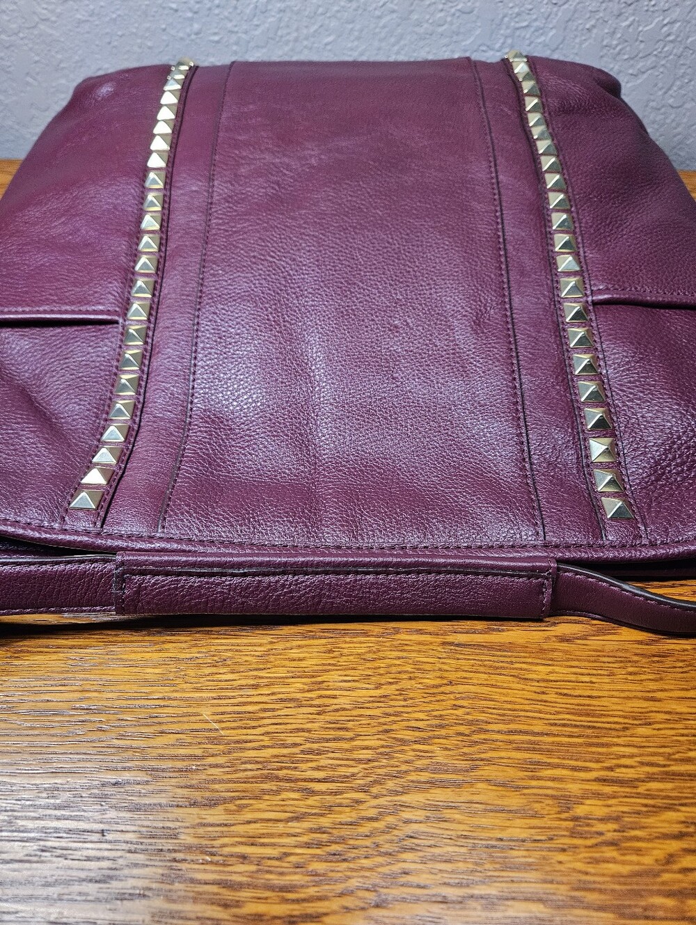 Coach Park Leather Pyramid Stud Hobo - Picture 10 of 13